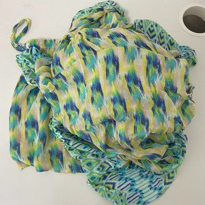 Union Square scarf - Pastel Ikat